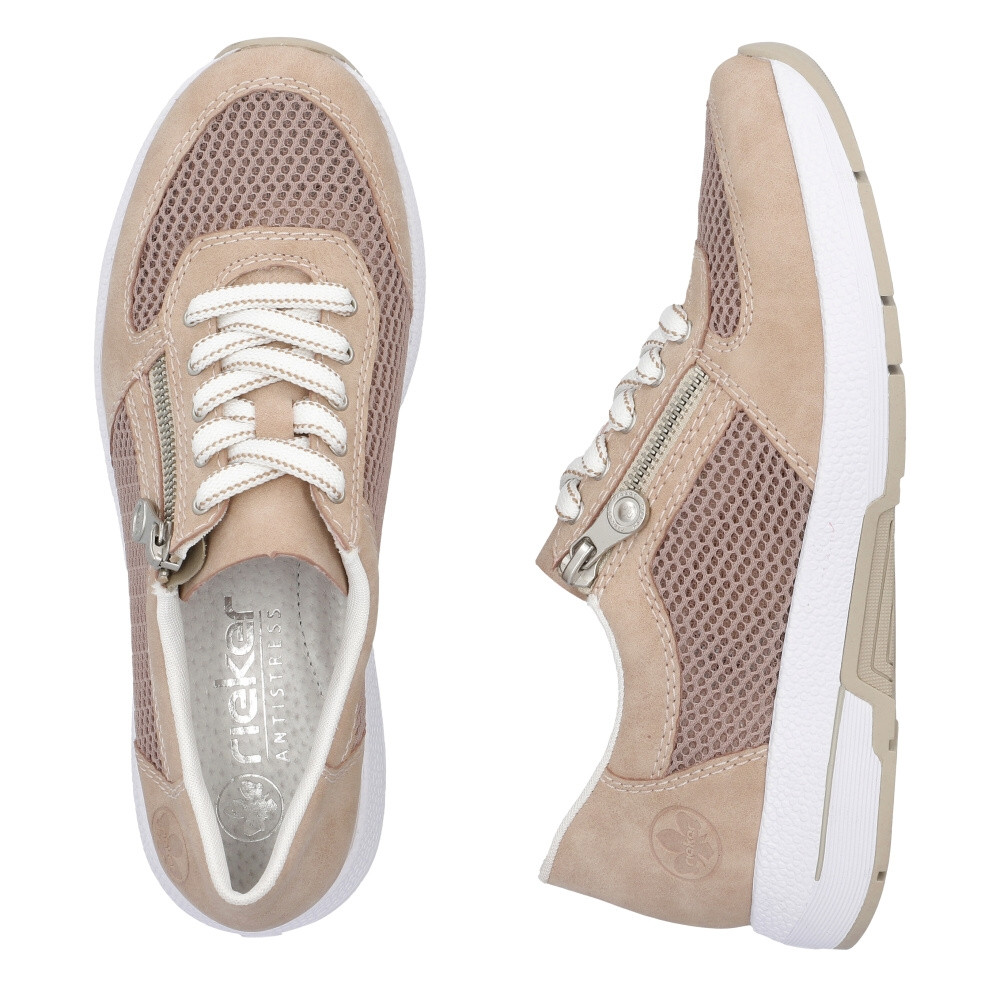 detail Dámské tenisky RIEKER N8454-31 růžová S4