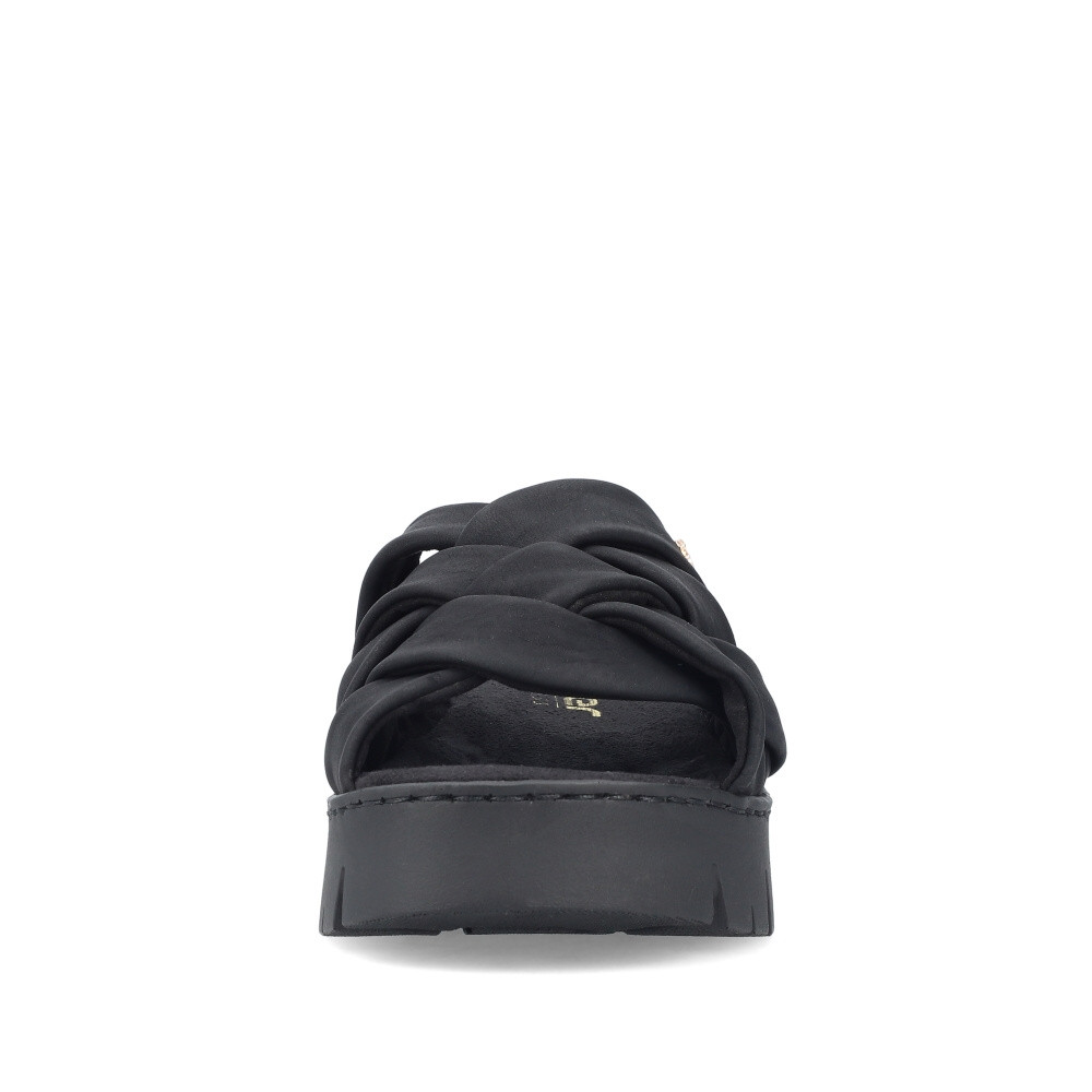 detail Dámské nazouváky RIEKER V1008-00 černá S4