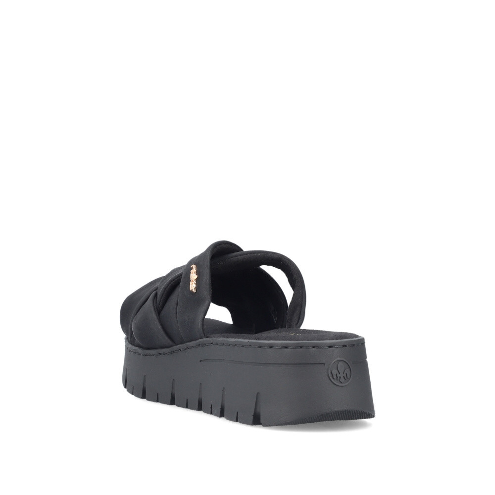 detail Dámské nazouváky RIEKER V1008-00 černá S4