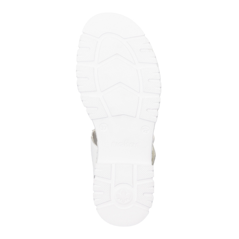 detail Dámské sandály RIEKER V4252-80 bílá S4