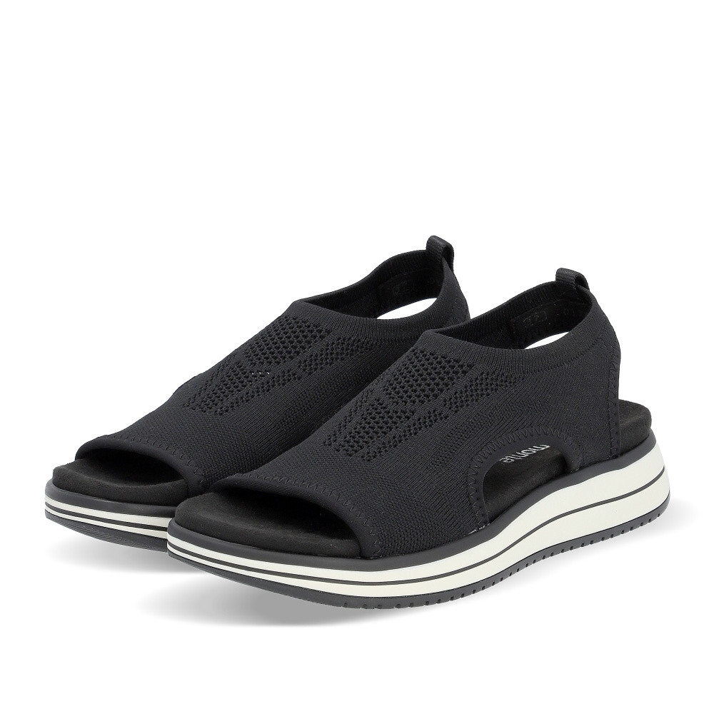 detail Dámské sandály REMONTE D1J52-00 černá S4