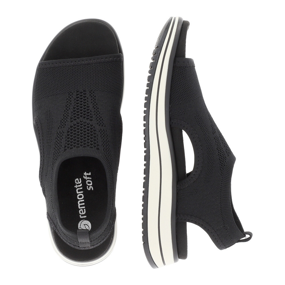 detail Dámské sandály REMONTE D1J52-00 černá S4