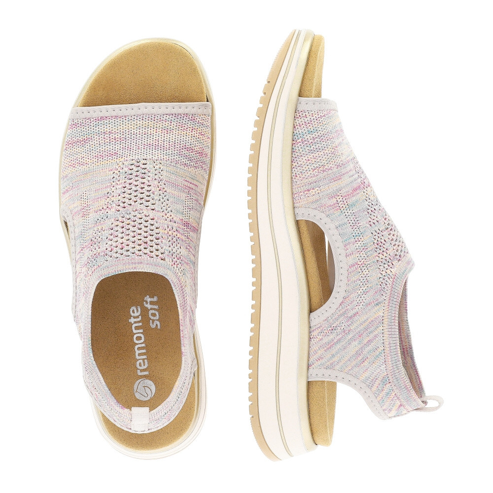 detail Dámské sandály REMONTE D1J52-90 béžová S4