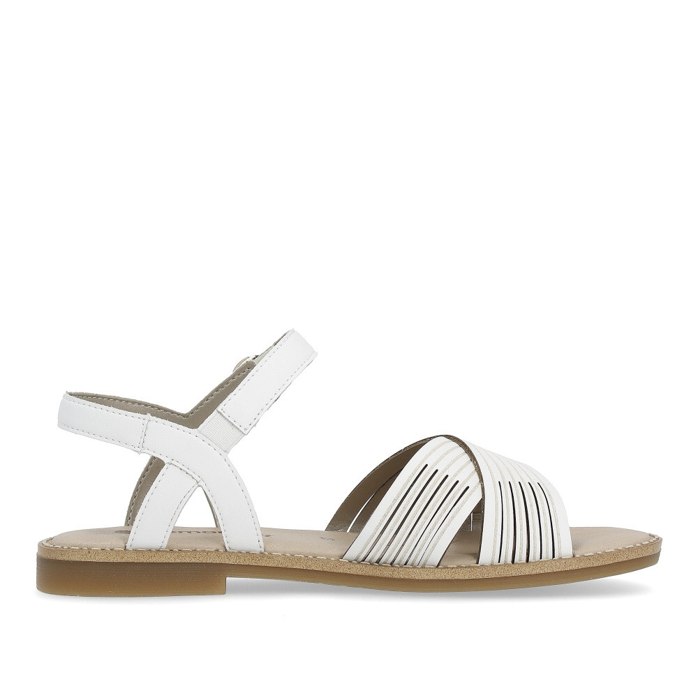 detail Dámske sandále REMONTE D3673-80 biela S4