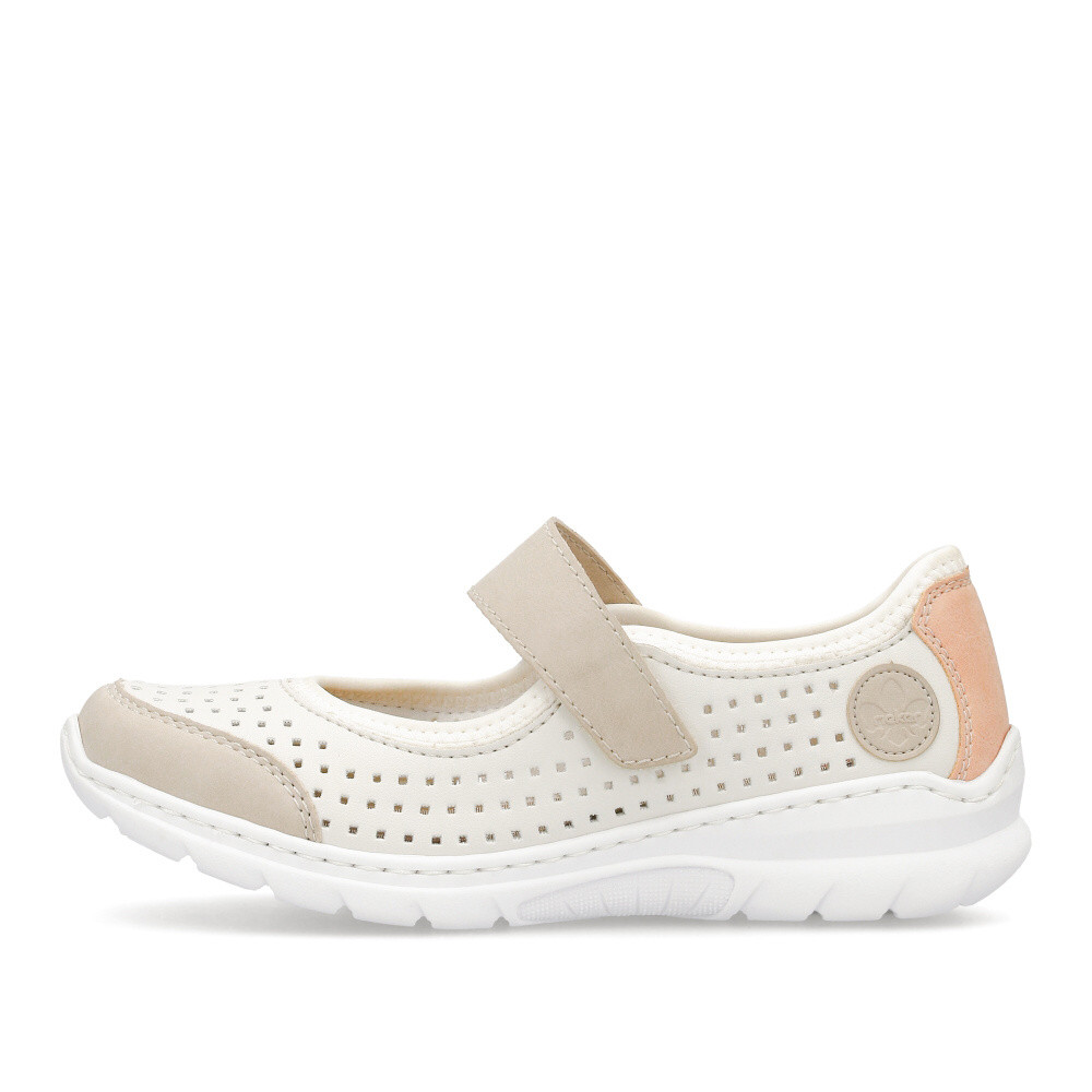 detail Dámské polobotky RIEKER L32B5-81 béžová S5