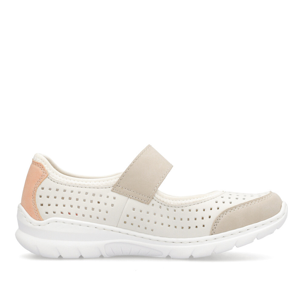 detail Dámské polobotky RIEKER L32B5-81 béžová S5