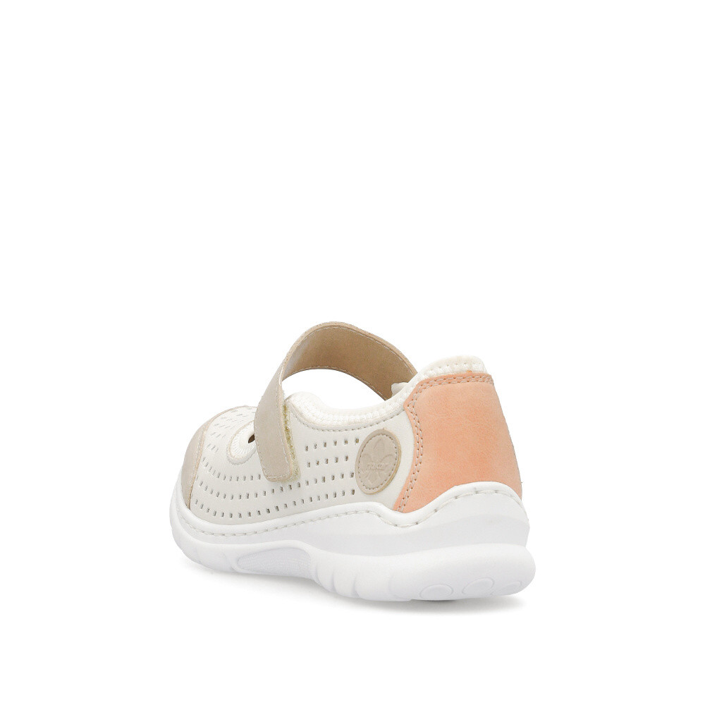 detail Dámské polobotky RIEKER L32B5-81 béžová S5