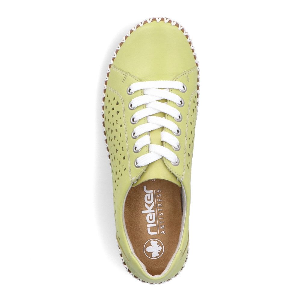 detail Dámské tenisky RIEKER M2824-52 zelená S4