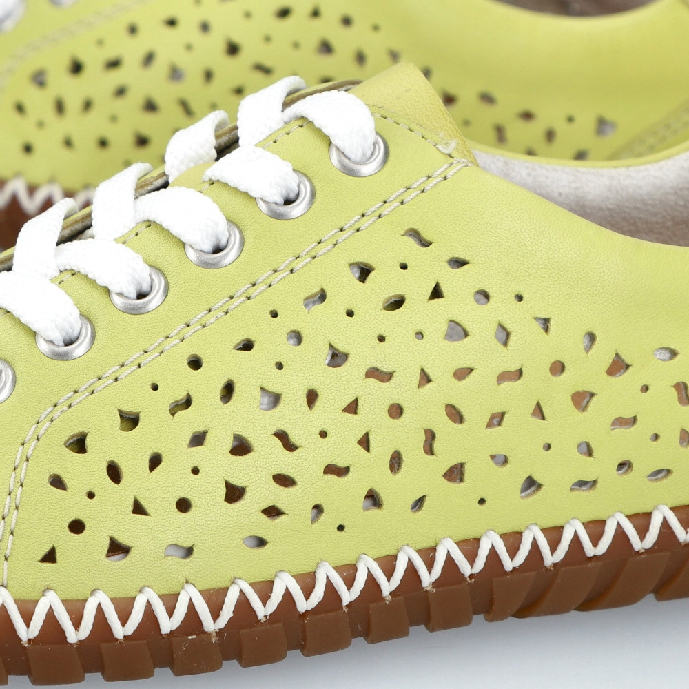 detail Dámské tenisky RIEKER M2824-52 zelená S4