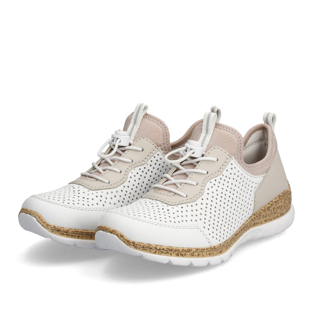 detail Dámské tenisky RIEKER N4286-80 bílá S4