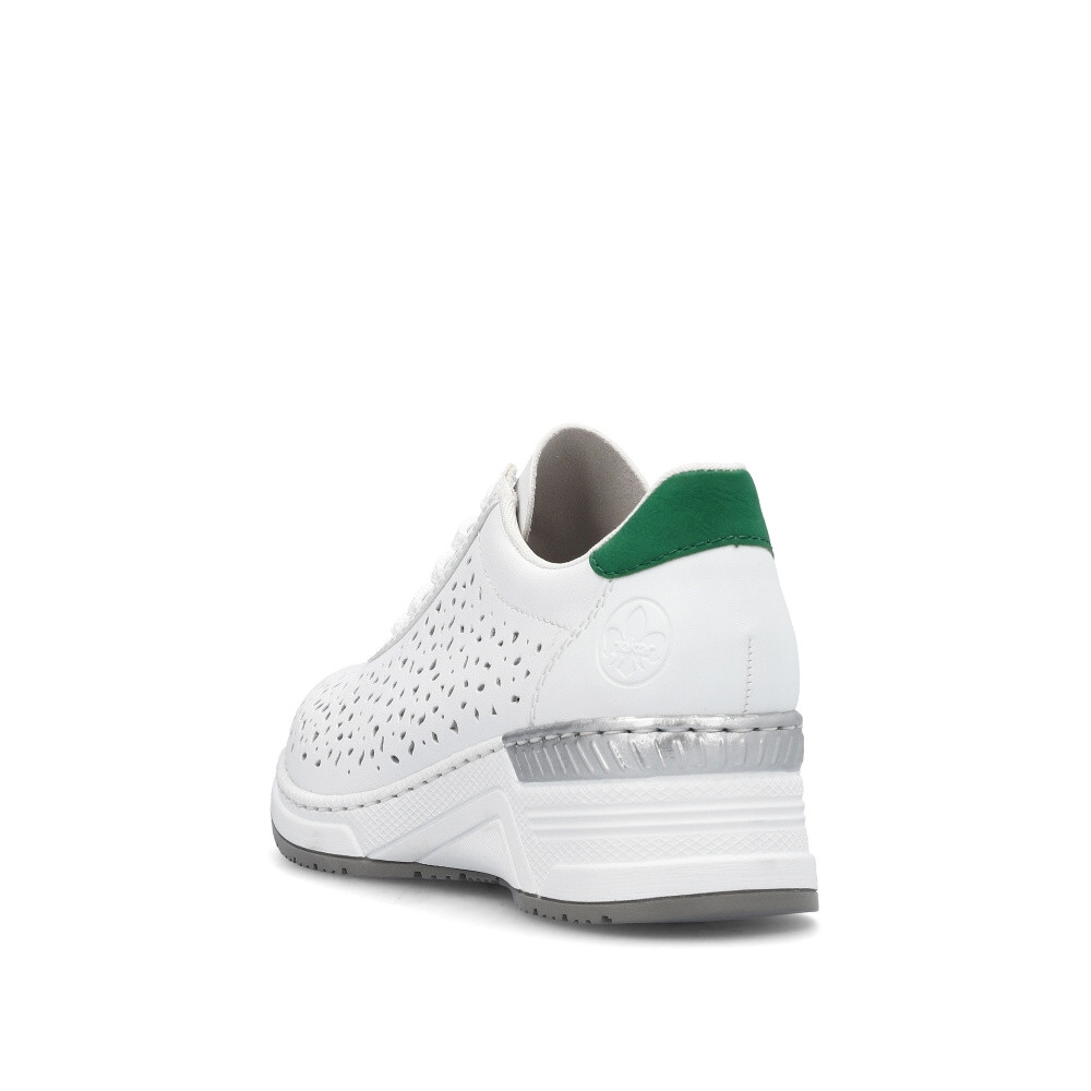 detail Dámske tenisky RIEKER N43A1-80 biela S4