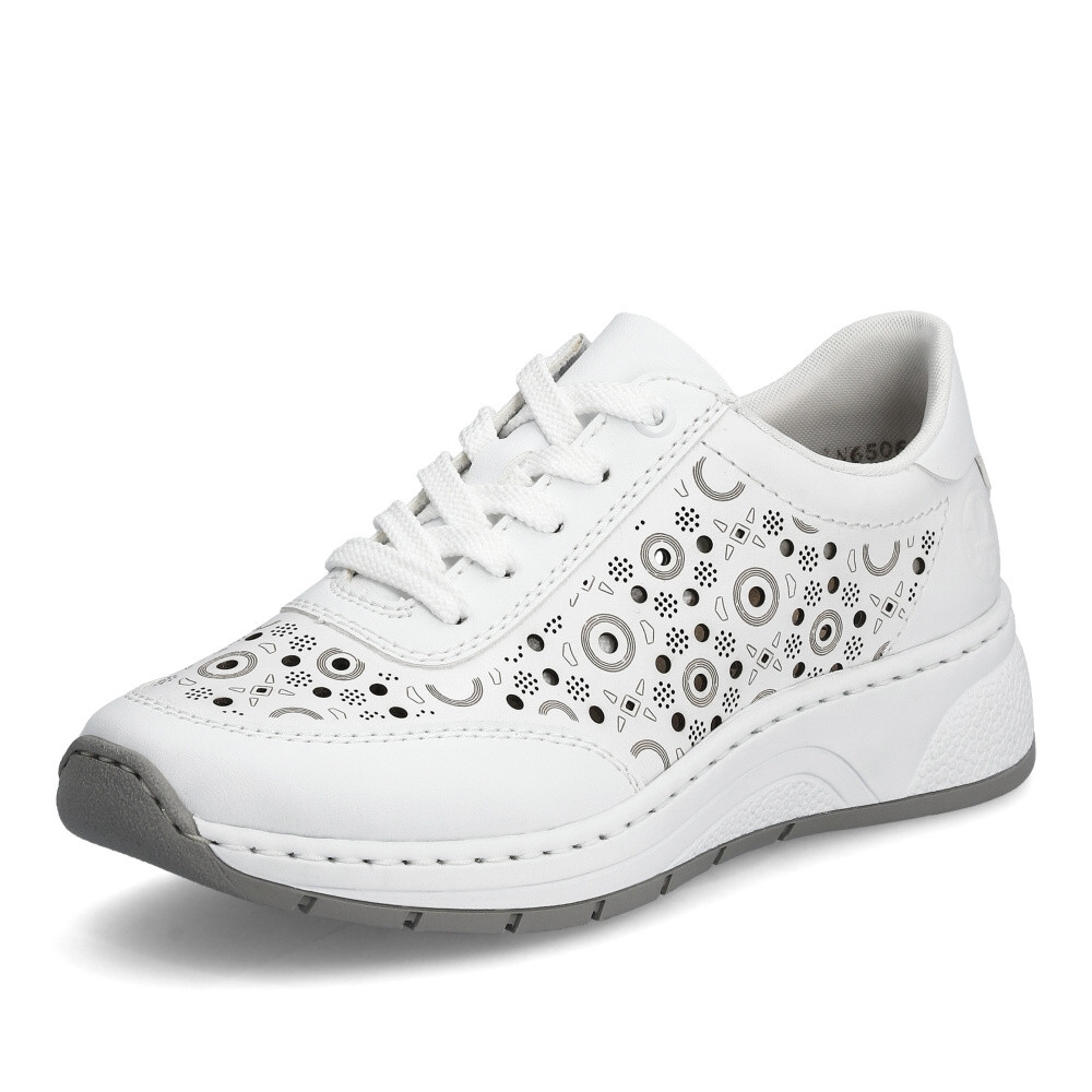 detail Dámske tenisky RIEKER N6506-80 biela S5