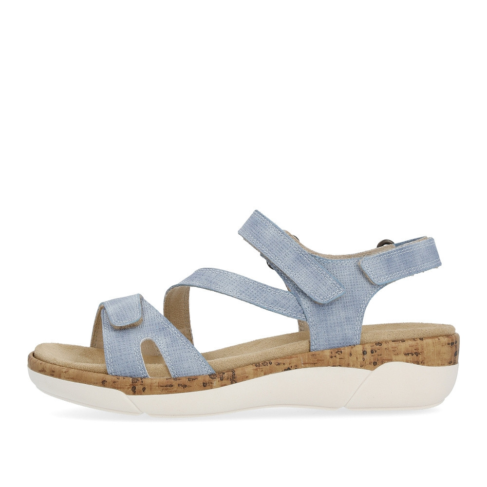 detail Dámské sandály REMONTE R6850-15 modrá S4