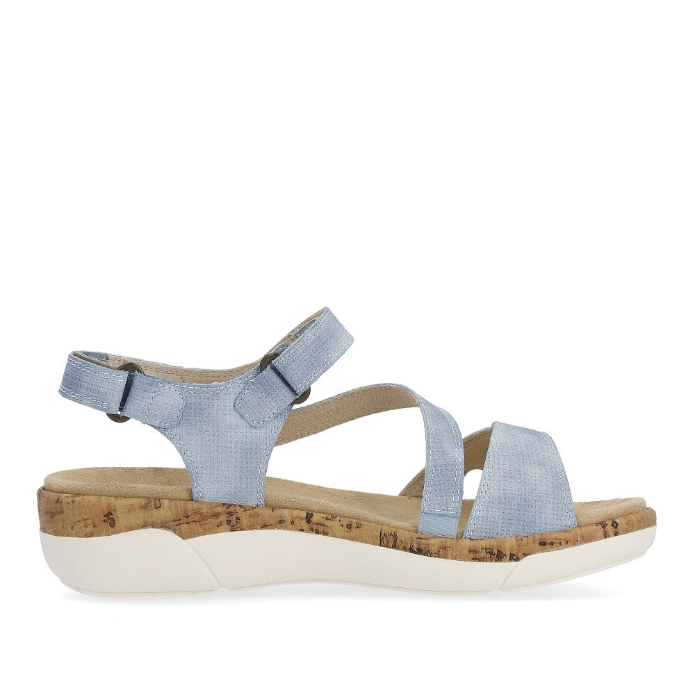 detail Dámské sandály REMONTE R6850-15 modrá S4