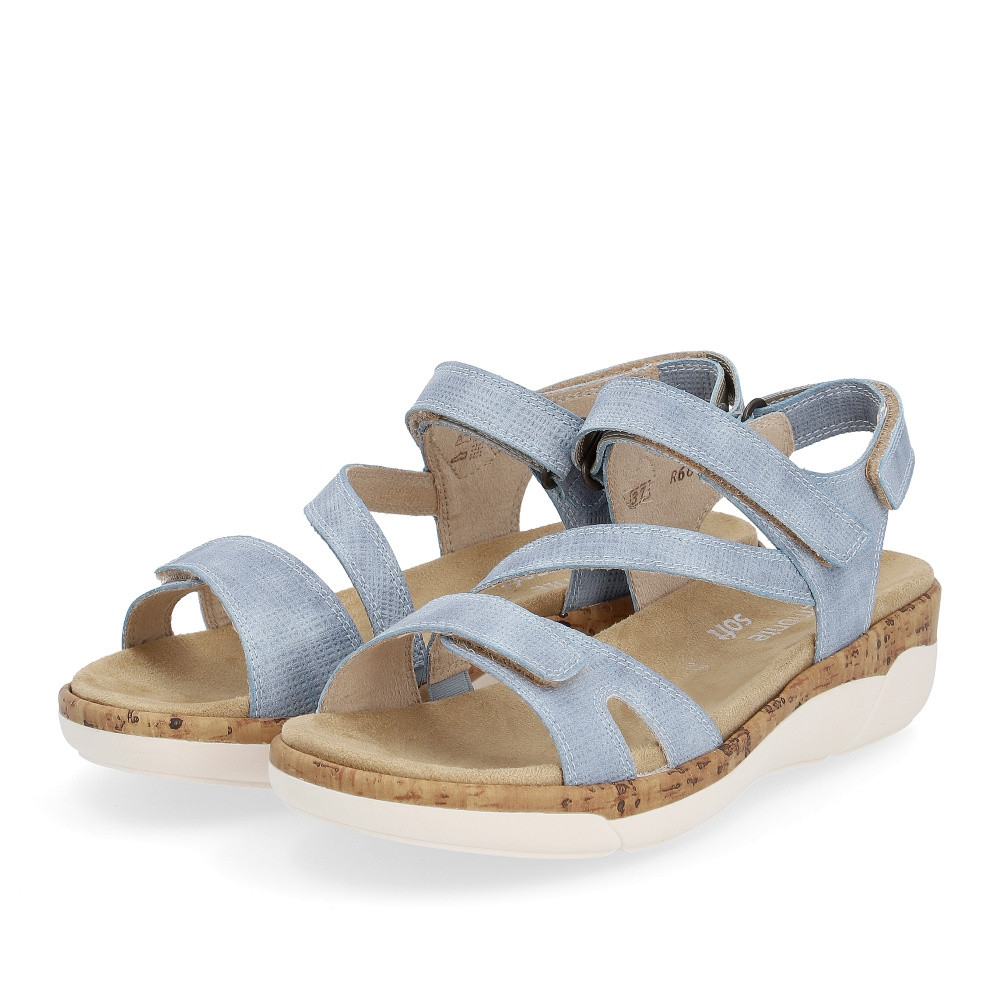 detail Dámské sandály REMONTE R6850-15 modrá S4