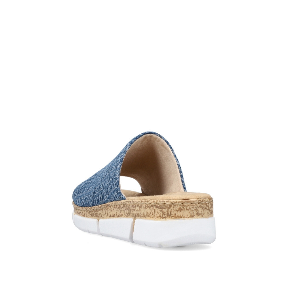 detail Dámské nazouváky RIEKER V2377-14 modrá S4