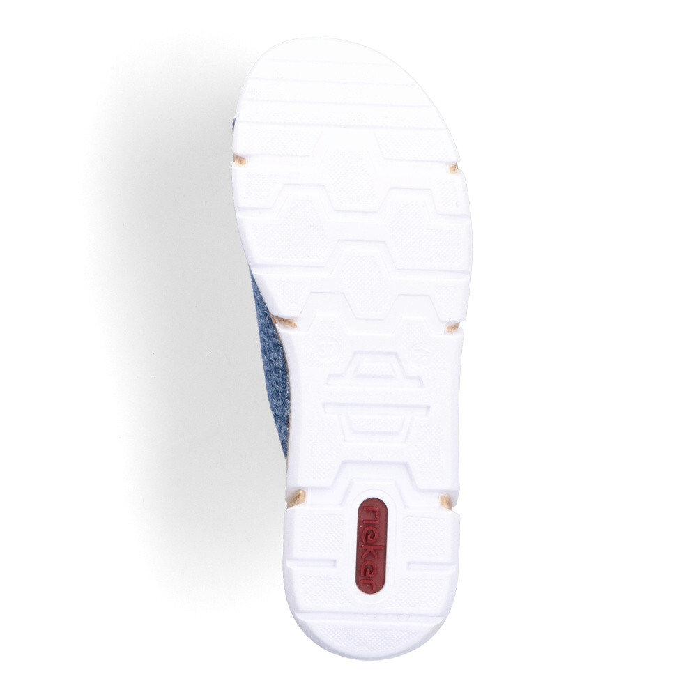 detail Dámské nazouváky RIEKER V2377-14 modrá S4