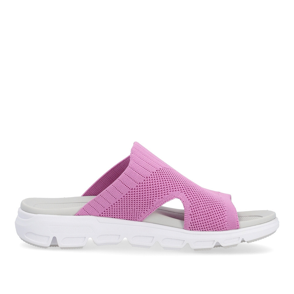 detail Dámské nazouváky RIEKER RIE-10204212-S4 růžová