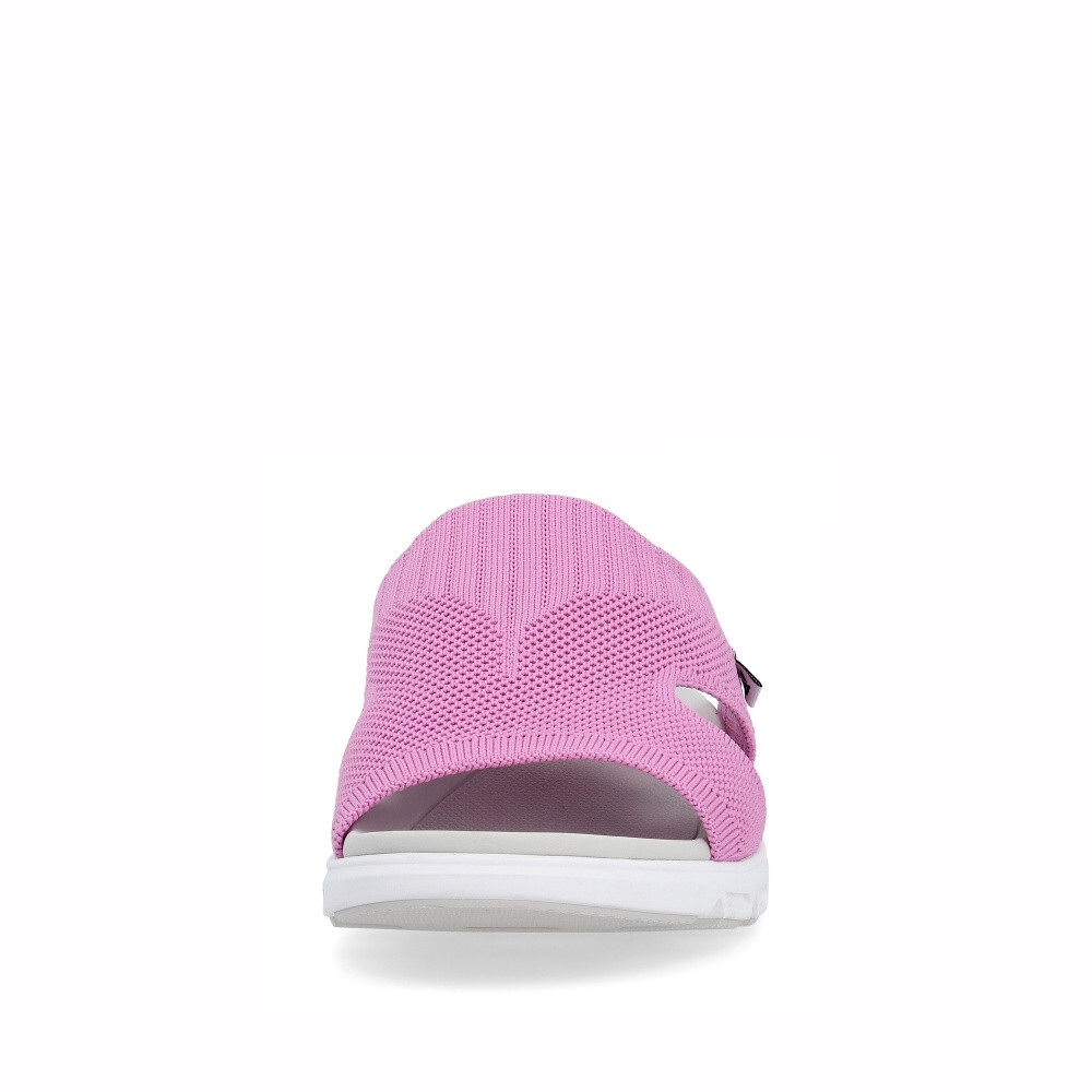 detail Dámské nazouváky RIEKER RIE-10204212-S4 růžová