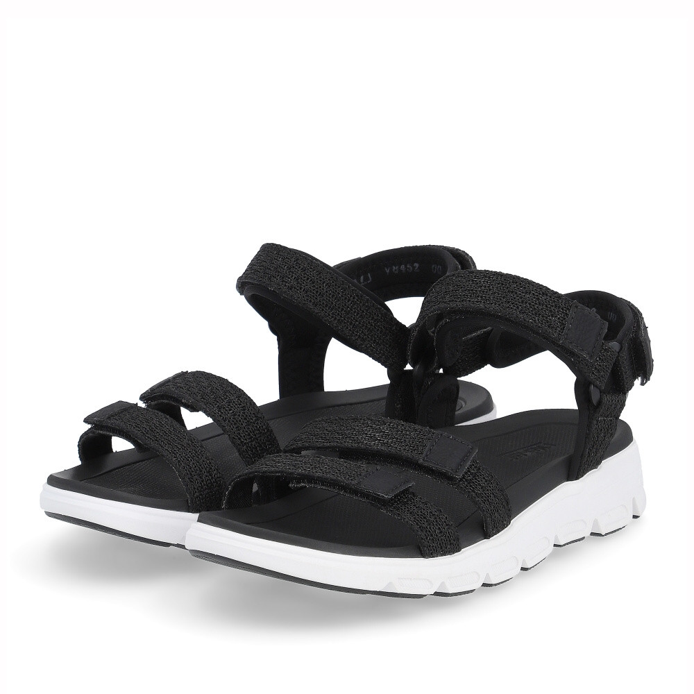 detail Dámské sandály RIEKER REVOLUTION V8452-00 černá S4