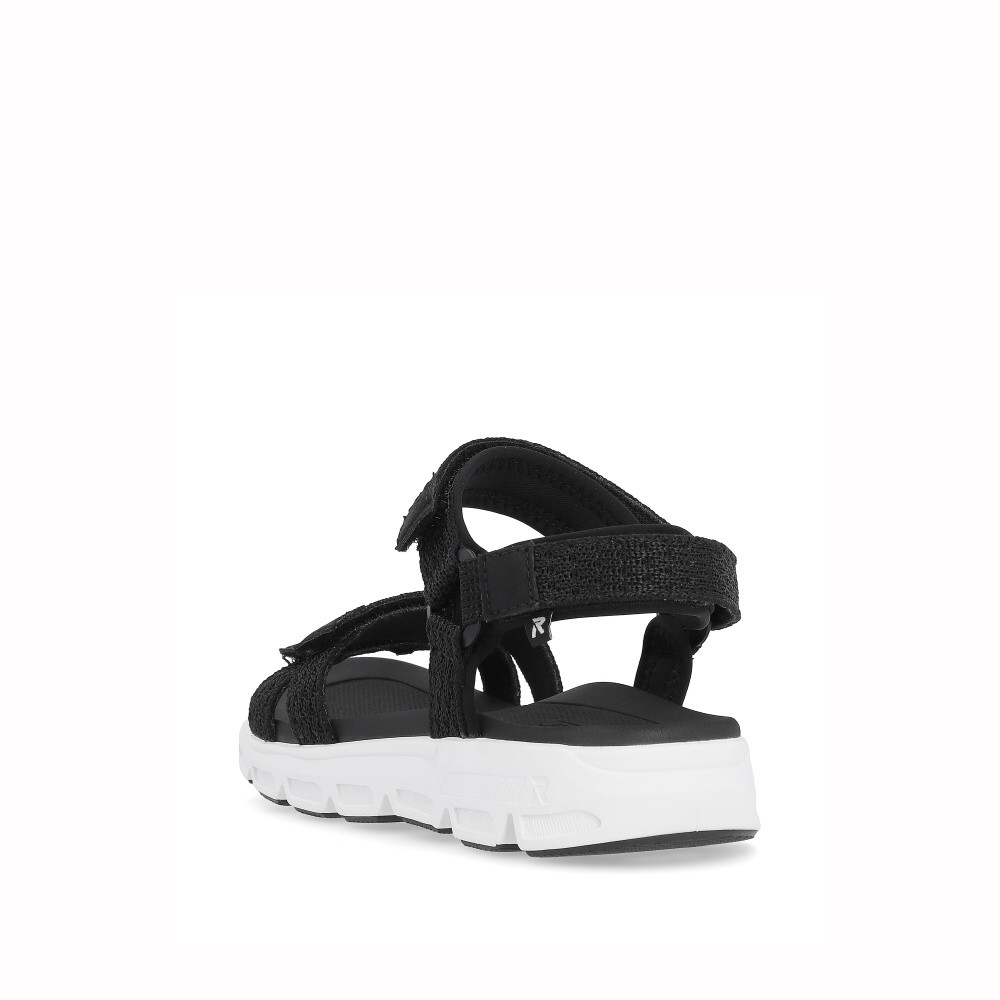 detail Dámské sandály RIEKER REVOLUTION V8452-00 černá S4