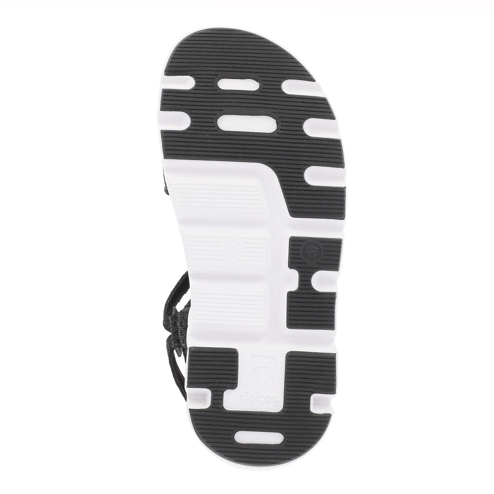 detail Dámské sandály RIEKER REVOLUTION V8452-00 černá S4