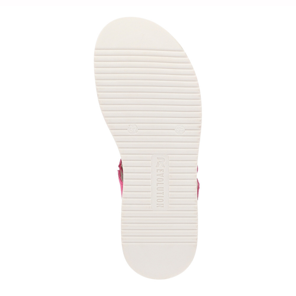 detail Dámské sandály RIEKER W0800-31 růžová S4