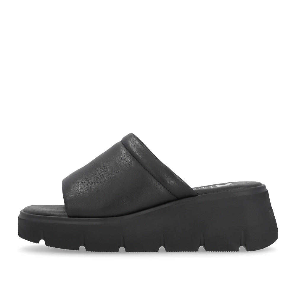 detail Dámské nazouváky RIEKER RIE-10204236-S4 černá