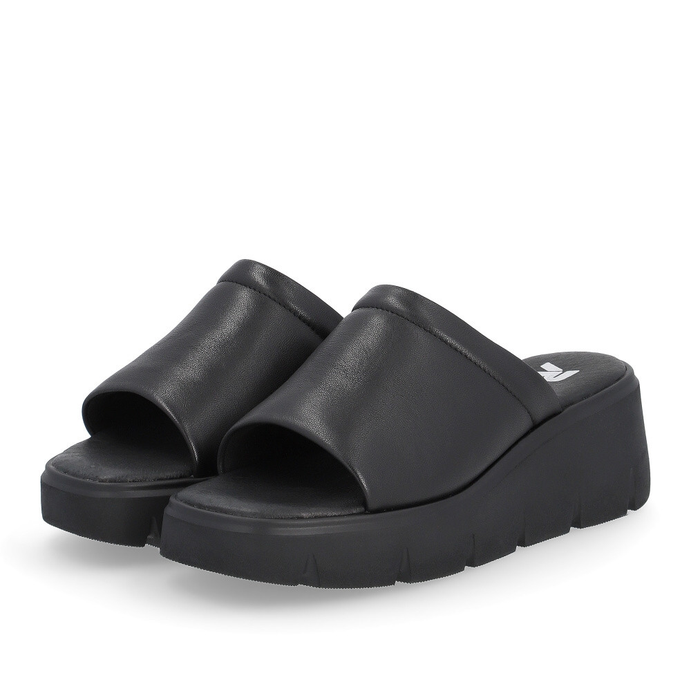 detail Dámské nazouváky RIEKER RIE-10204236-S4 černá