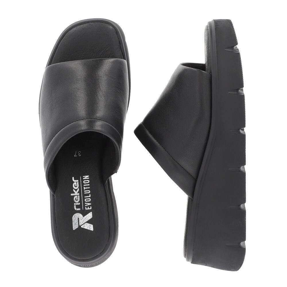 detail Dámské nazouváky RIEKER RIE-10204236-S4 černá