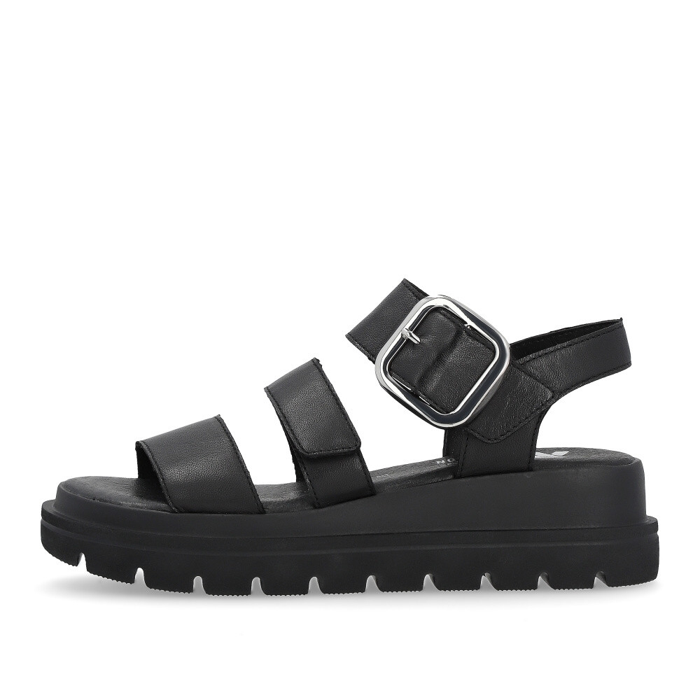 detail Dámské sandály RIEKER RIE-10204241-S4 černá