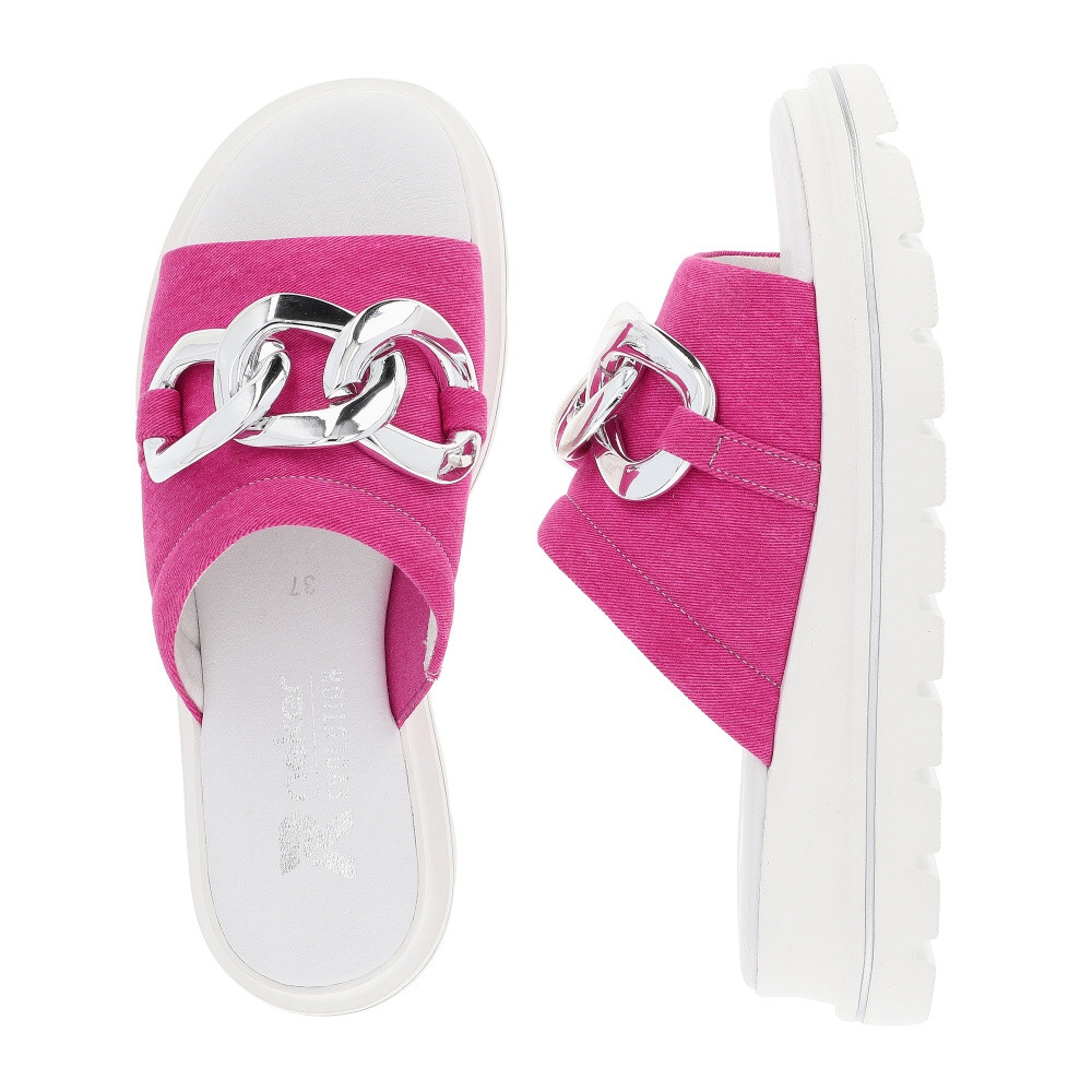 detail Dámské nazouváky RIEKER REVOLUTION W1652-31   OTHER COLOURS   F/S4