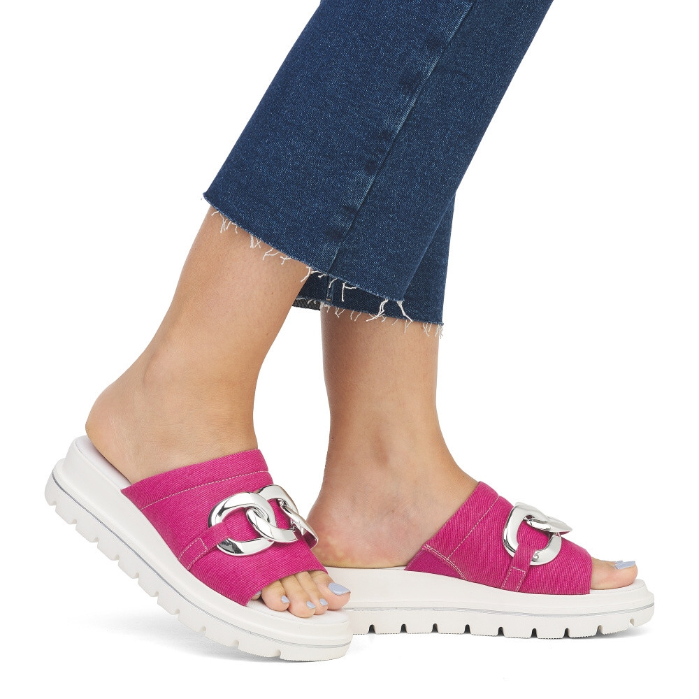 detail Dámské nazouváky RIEKER REVOLUTION W1652-31   OTHER COLOURS   F/S4