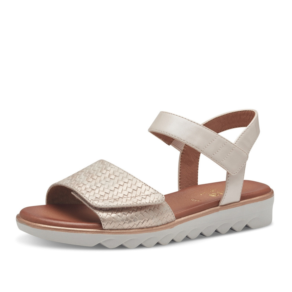 detail Dámské sandály JANA 28265-42-522 zlatá S4