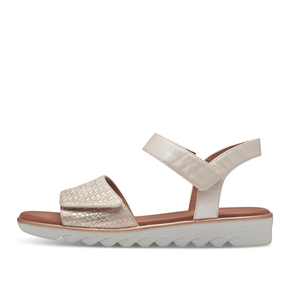 detail Dámské sandály JANA 28265-42-522 zlatá S4