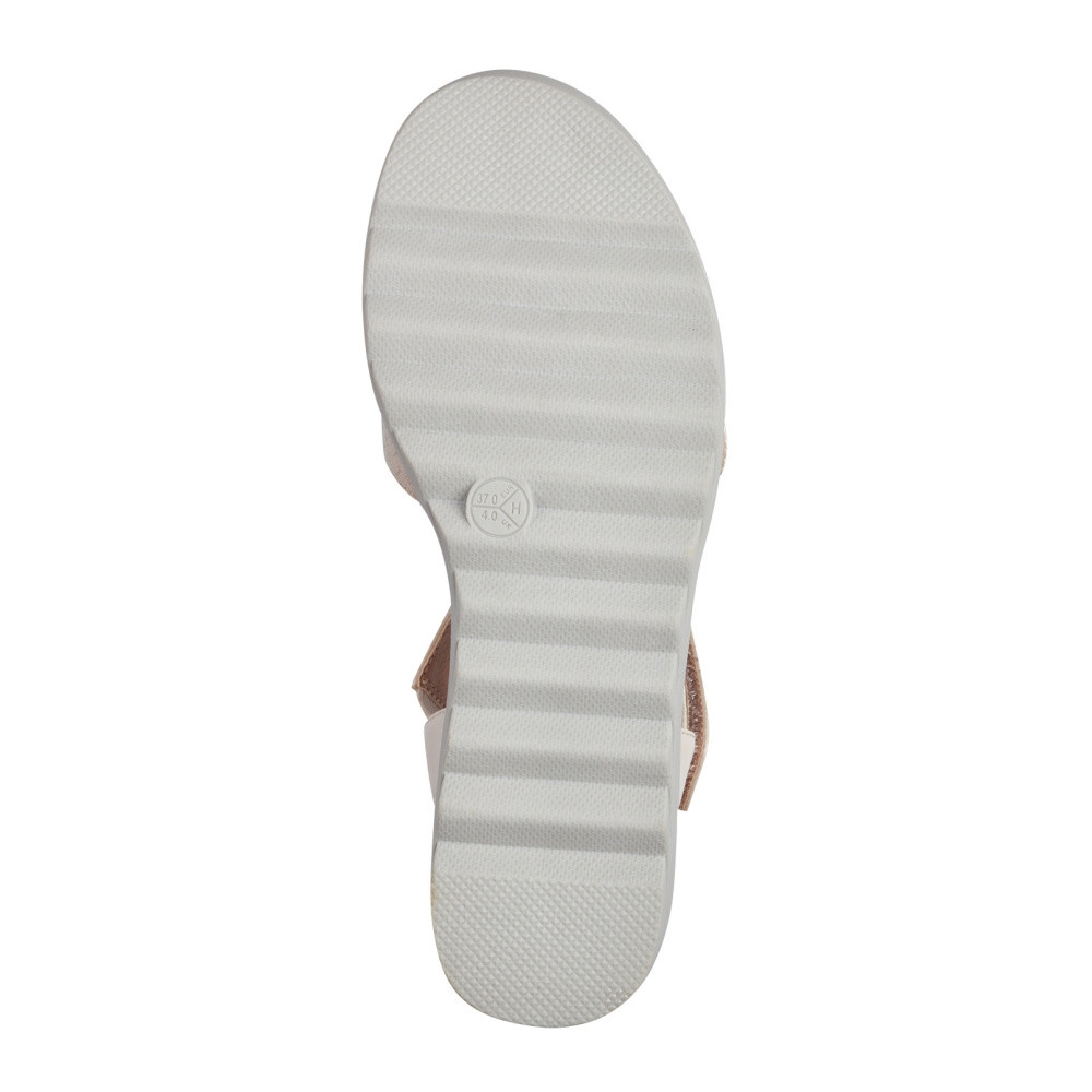 detail Dámské sandály JANA 28265-42-522 zlatá S4