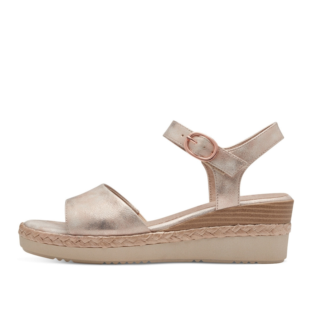 detail Dámské sandály JANA 28365-42-522 zlatá S4