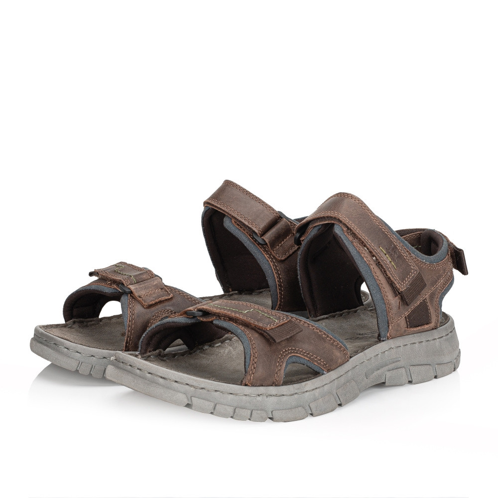 detail Pánské sandály JOSEF SEIBEL 16803 hnědá S4