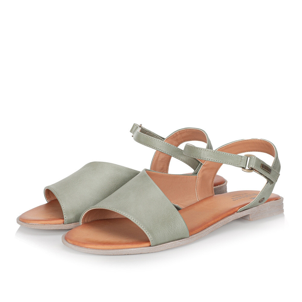 detail Dámské sandály MUSTANG 1388807-7 zelená S5