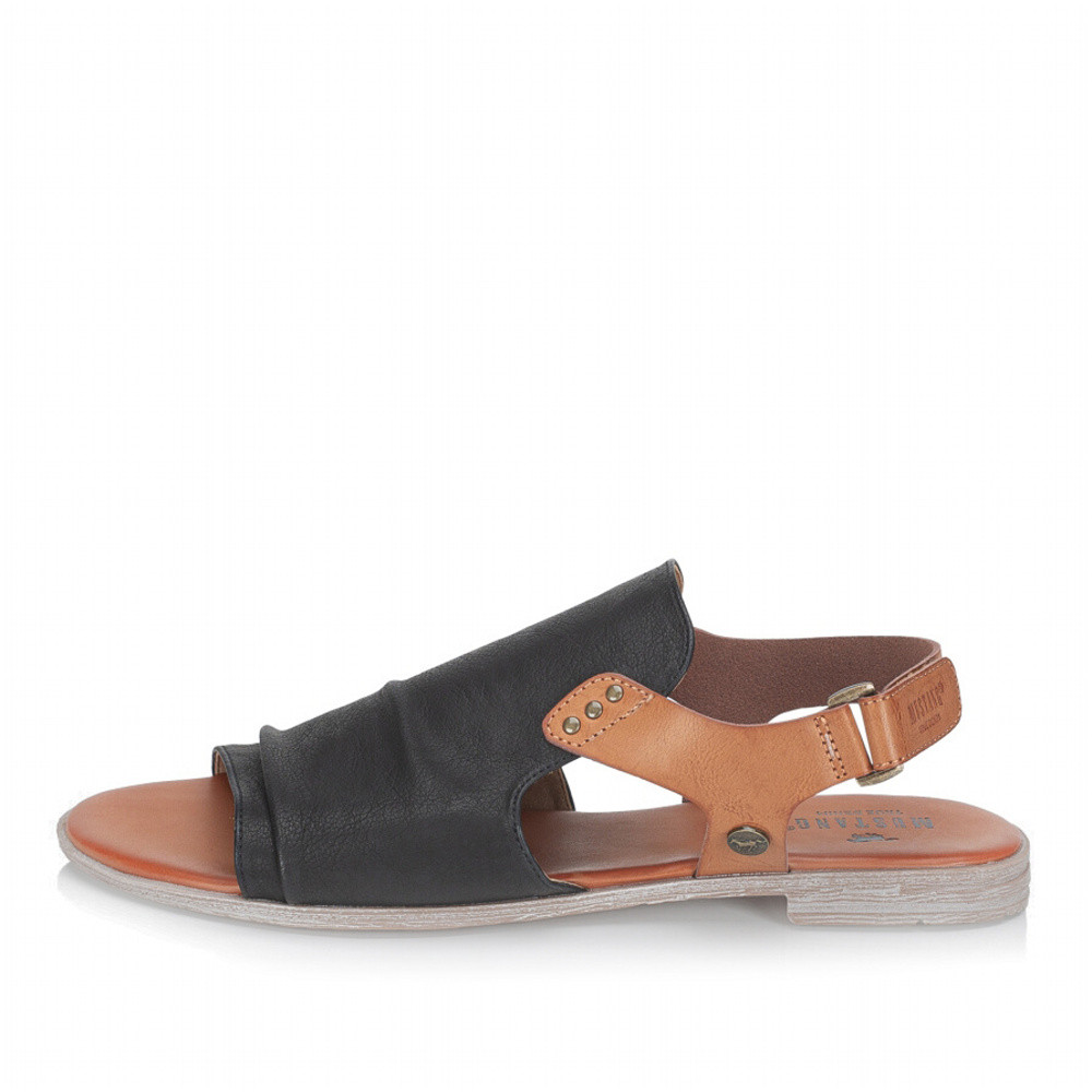 detail Dámské sandály MUSTANG 1388808-9 černá S5