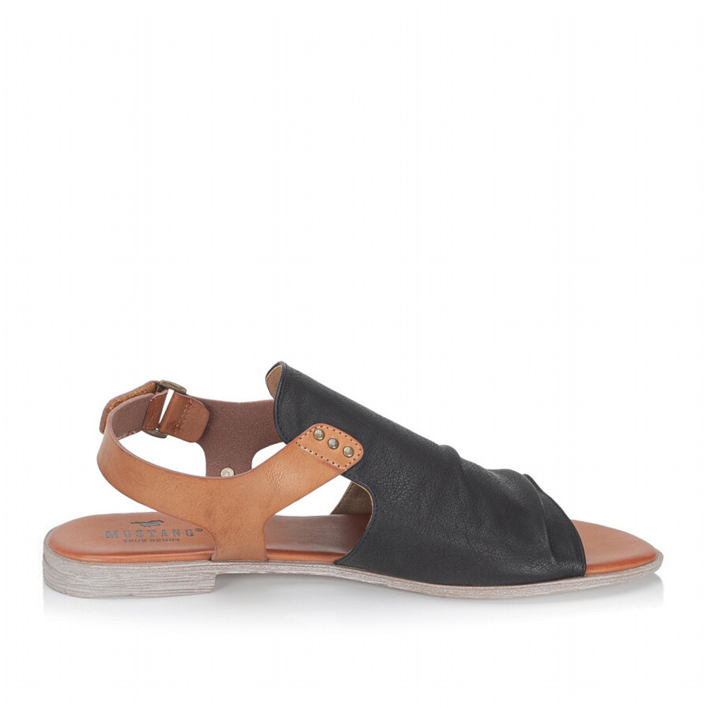 detail Dámské sandály MUSTANG 1388808-9 černá S5