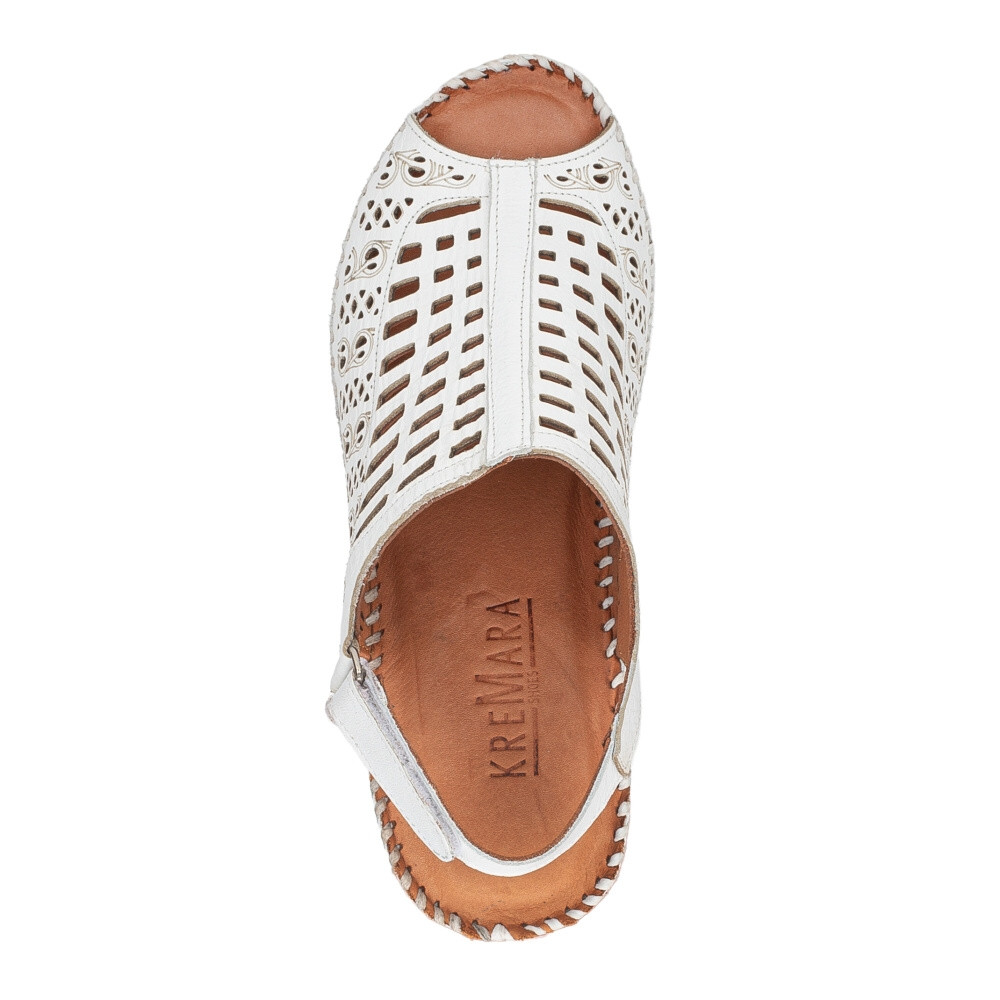 detail Dámské sandály IBERIUS 006-1764 bílá S4