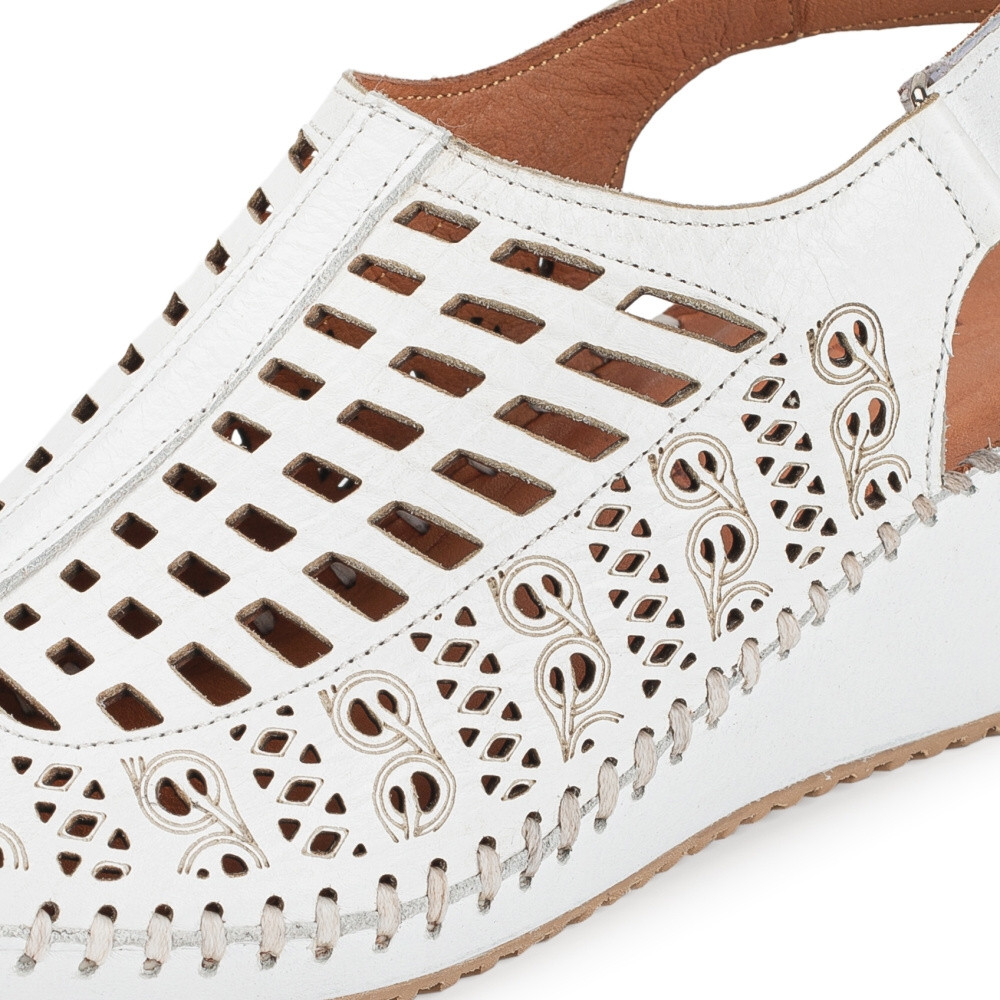 detail Dámské sandály IBERIUS 006-1764 bílá S4