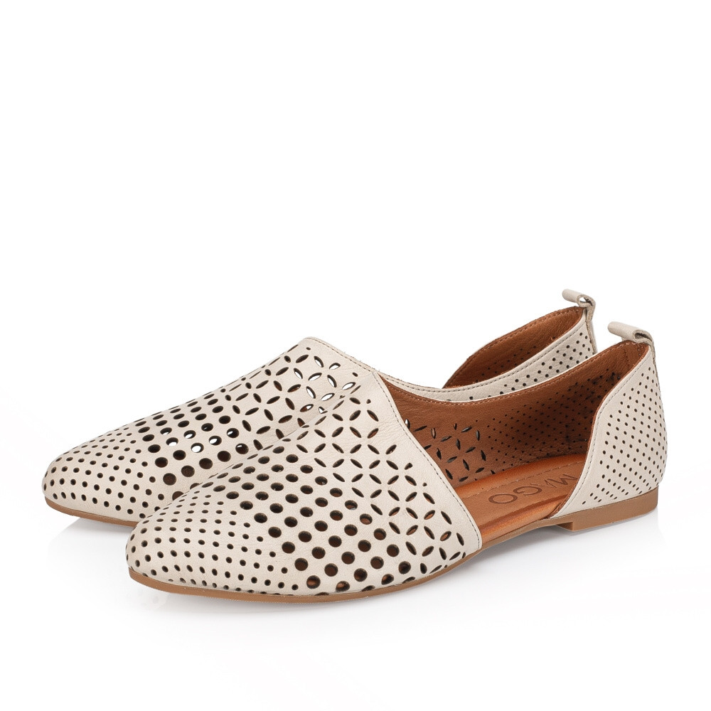 detail Dámské baleríny IBERIUS 066-1882 béžová S4