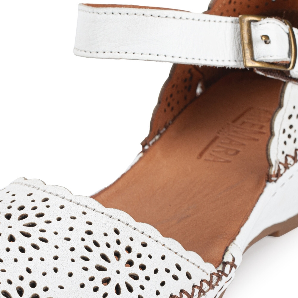 detail Dámské sandály IBERIUS IBE-10204315-S4 bílá