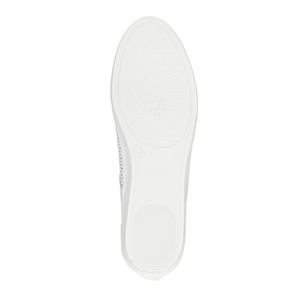 detail Dámské polobotky IBERIUS 158-702 bílá S4