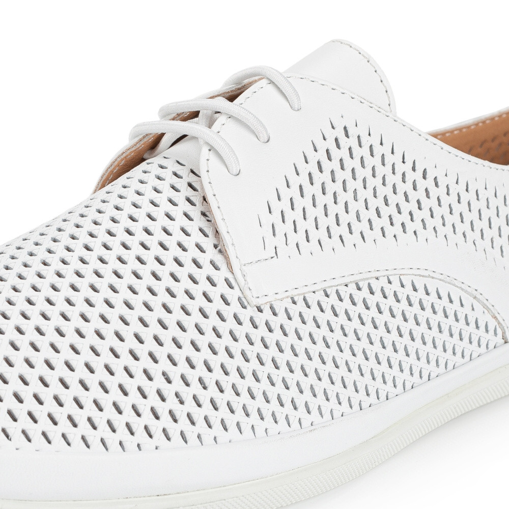 detail Dámské polobotky IBERIUS 158-702 bílá S4