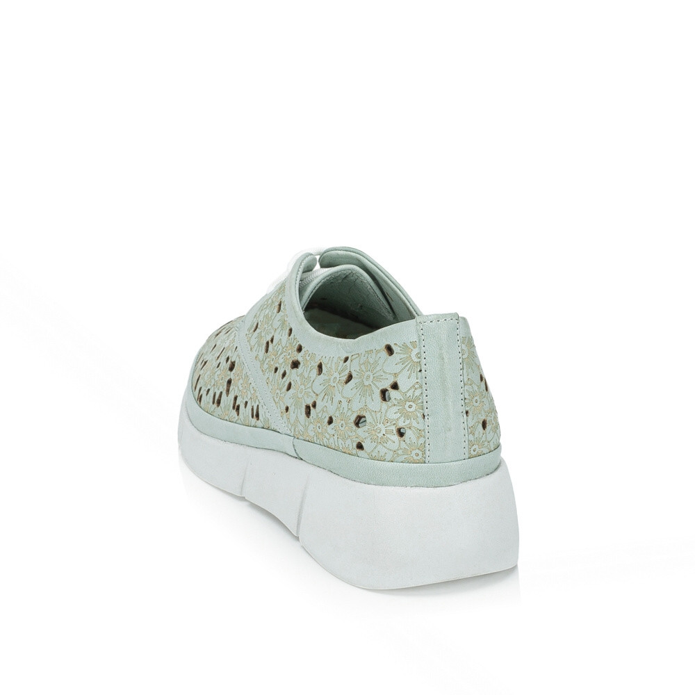 detail Dámské polobotky IBERIUS 161-627-88 zelená S4