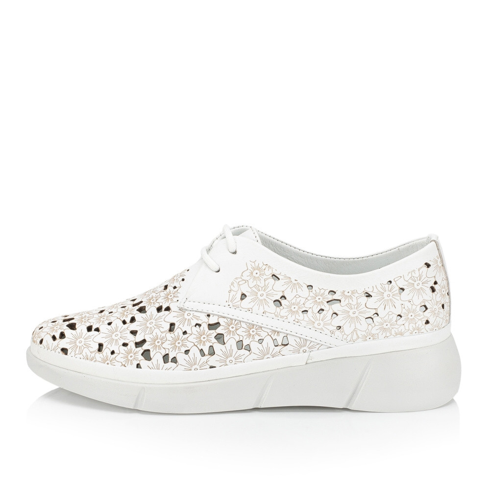 detail Dámské polobotky IBERIUS 161-627-88 bílá S4