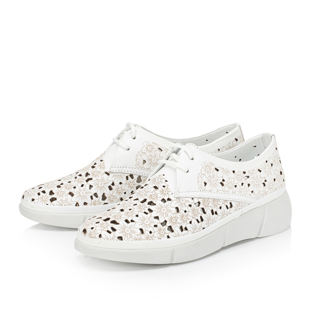 detail Dámské polobotky IBERIUS 161-627-88 bílá S4